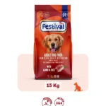 Festival Yetişkin Köpek Maması Kuzu Etli & Pirinçli - 15 Kg