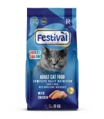 Festival Yetişkin Kedi Maması Tavuklu Renkli - 15 Kg