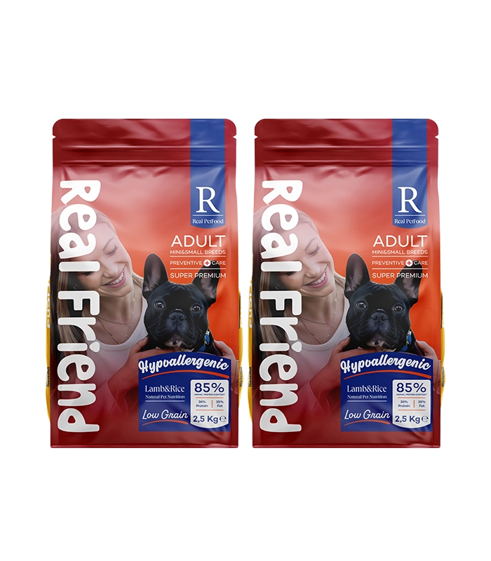 Preventive Care Kuzu Etli ve Pirinçli Mini ve Küçük Irk Yetişkin Köpek Maması 2,5 Kg x 2 Preventive Care Kuzu Etli ve Pirinçli Mini ve Küçük Irk Yetişkin Köpek Maması 2,5 Kg x 2 - Görsel 1