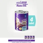 Real Friend Yetişkin Kedi Maması Kuzu Etli Parça Etli Soslu Konserve 400 Gr