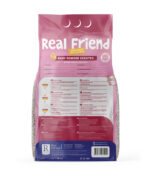 Real Friend Bebek Pudrası Kokulu Premium %100 Doğal Topaklanan Kedi Kumu 10 Lt - Görsel 2