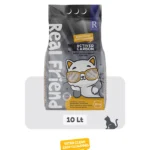 Real Friend Aktif Karbonlu Süper Premium % 100 Doğal Kedi Kumu 10 Lt
