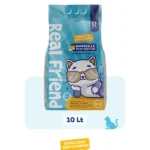 Real Friend Marsilya Sabun Kokulu Süper Premium %100 Doğal Kedi Kumu 10 Lt