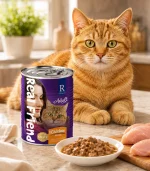 Real Friend Yetişkin Kedi Maması Tavuklu Parça Etli Soslu Konserve 400 Gr - Görsel 2