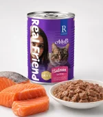 Real Friend Yetişkin Kedi Yaş Maması Somonlu Parça Etli Soslu 400 Gr - Görsel 3