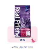 Derma Care Yetişkinler İçin Tam Ve Dengeli Somonlu Kedi Maması 15 Kg