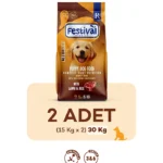 Festival Yavru Köpek Maması Kuzu Etli & Pirinçli – 15 Kg x 2